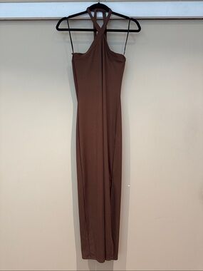Forever 21 Brown Midi Dress